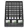 Capital, vertical, 6 departments, black