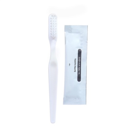 Dental set, brush 14 cm + toothpaste 4 g-1