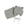 Children's snood, growth from 1 year, color gray
