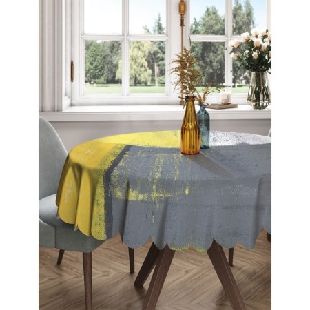 The tablecloth "Patchwork Grange", Round, Saten, D = 150 cm