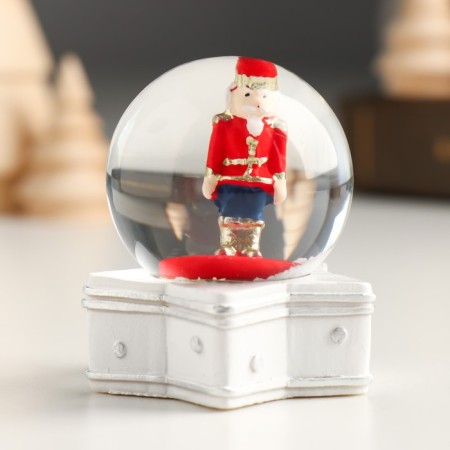 Souvenir Polystone Water Ball "Nutcracker on the star" MIX 5x5x6 cm-1