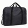 Road bag on a zipper, folding in a cosmetic bag, black color