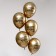 Shar Latex 12 “School, it's cool!”, A set of 5 pcs., Colors of gold chrome
