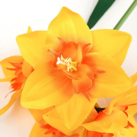 Artificial Flowers "Narcissus" 60 cm, yellow-1