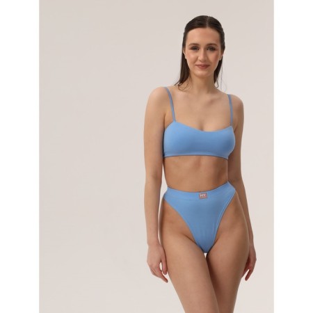 Female top on thin adjustable straps Mirey, size 48, blue color-3