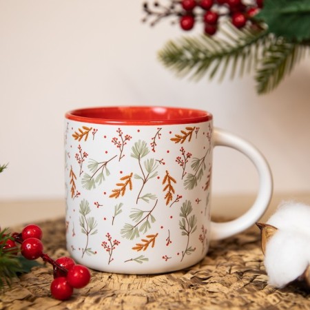 Ceramic New Year's Epheritance Circle of Forest Fairy Tale, 380 ml-6