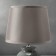 Table lamp 16144/1bl E14 40W gray 17.5x17.5x27 cm Risalux