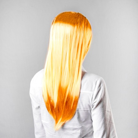 Carnival wig "Little Mermaid" Blond - Golden-1