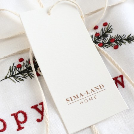SL Home "Happy New Year" 40x70 cm, linen 100%, 180 g/m2-9