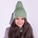 Children's hat, olive color, size 52-56