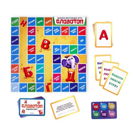 Board Game "Word -Top", 6+-2