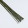 Floristic wire in a green -paper "green", length 36 cm, 0.3 mm, set 20 pcs