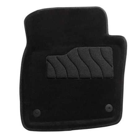 Pile rug for Volkswagen Tiguan, 2010-2017, black-1