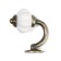 Furniture hook Cappio Camellia, one -rod, bronze