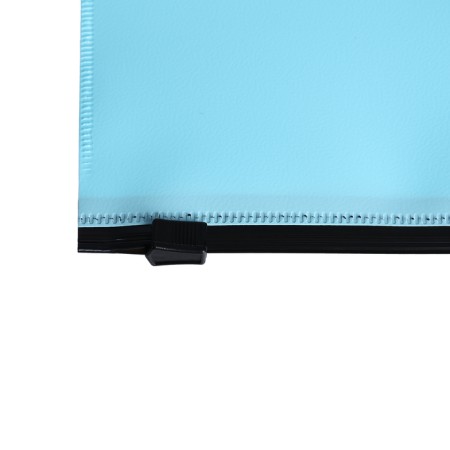 The convert folder on the A5, 150 microns, Calligrata Pastel, transparent, black lightning, blue-2