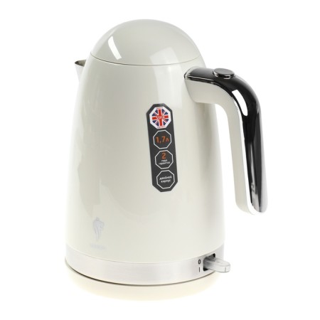Electric kettle Leonord Le-1515, plastic, Metal flask, 1.7 l, 2200 watts, beige-1