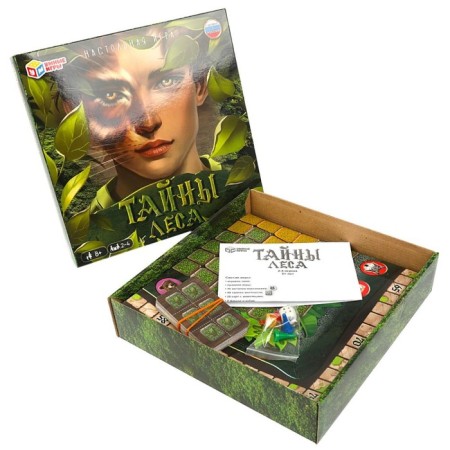 Board game "Secrets of the Forest", 2-4 players, 8+-1