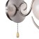 Bra Fabbio, 1x40W E14, Nickel color