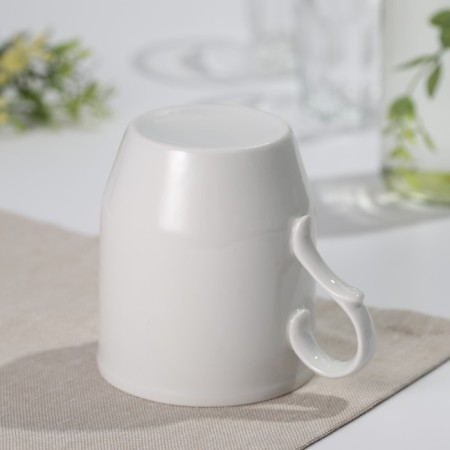 White mug, 350 ml, porcelain-2