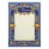Classic certificate, blue with golden monograms, 157 g/sq.m