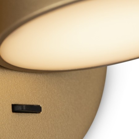Bra Maytoni Mod421wl-L6BS3K, 1XLED, 7W, 12x12x12 cm, 350lm, brass color-4