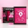 Gift set of cosmetics "The best", shower gel 250 ml and diary, pure happiness