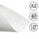 A2 drawing paper, 40 sheets, block 120 g/m2