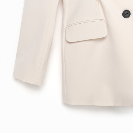 Women's jacket with pinches MIST R.48, Milk-6