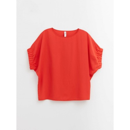 Women's blouse CONTE ELEGANT, size L, Coral color-2