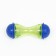 Toy for the treats "Infinity" 11 x 4.5 cm, blue/yellow