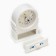 Clock - a boiler room “flower” with a box for little things, D -6.5 cm, 10.2 x 12.5 cm, aa