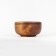 Wooden plate MAGISTRO, 650 ml, deep, chocolate color, cedar