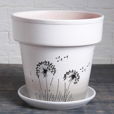 Pot Flower dandelion 7l with a stand