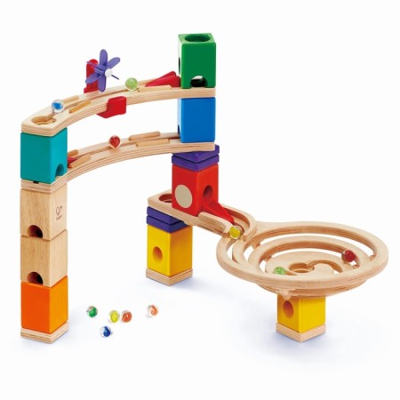 The designer-labyrinth is a wooden "race", with a ball and crossings
