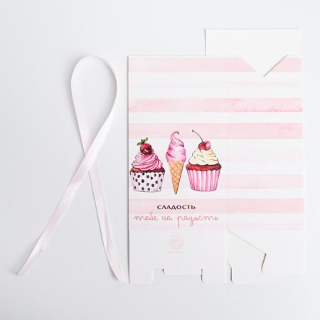 Confectionery packaging "Sweetness", 8 x 10 x 16 cm-4