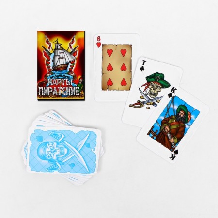 Pirate Pirate Cards, 36 cards, 5 x 7.5 cm-1