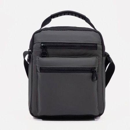 Male bag, khaki color-1