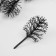 Decor for creating miniatures (trees) "The trunk of a tree - round crown" 10 cm