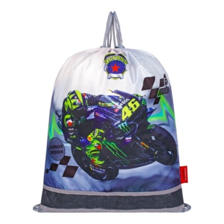 Frame backpack 35 x 26 x 18 cm, Across ACS1, filling: bag, blue ACS1-3-7