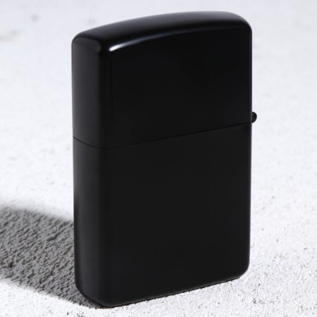 Lighter gasoline “Hunting, like see Syssl of Life”, 5.5 x 3.5 cm.-4