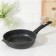 Granite Black Granite INDUCTION PRO, D = 24 cm, plastic handle, anti -stick coating, black color