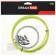 Braid and switch cables, green color