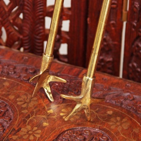 Kaminnaya set "Royal" brass (5 objects) 57.5x13x13 cm-10
