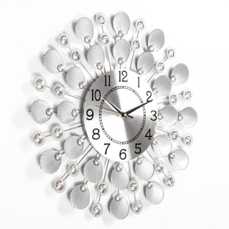 Wall clock, series: openwork, "Krep", smooth move, D-48 cm, dial 22 cm-1