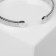 Choker "relief" wide, 2 cm, color silver, 13.5 cm