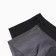 Set of men's panties boxers (2 pcs), black color/graphite, size 52 (xl)
