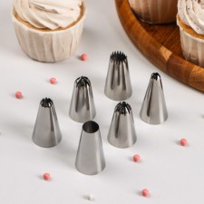 A set of pastry tanks Konfinetta, D = 2.5 cm, 6 pcs