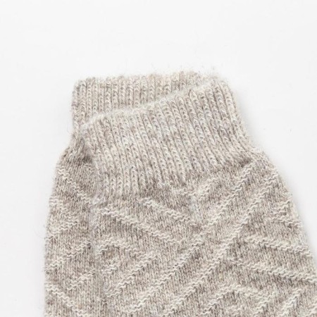 Male wool socks, beige color, size 29-1
