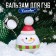 Lip balm "New Year's snowman"