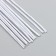 Wire for creativity "Florico" 1.6 mm, 12 pcs, 40 cm, in paper braid, white